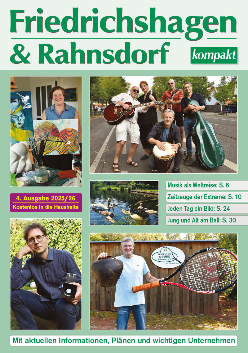 Broschüre 2025 erschienen, Friedrichshagen Broschüre 2025 erschienen, Friedrichshagen